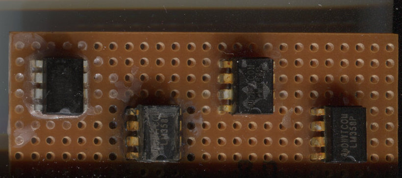 After testing, top view